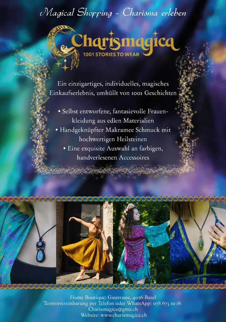 Flyer Charismagica, Vorderseite